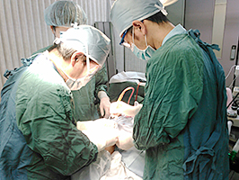 オトガイ形成術を行ってきました。